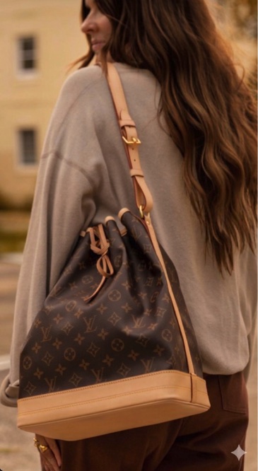 Même modèle avec une deuxième variation du sac, dans une lumière cohérente