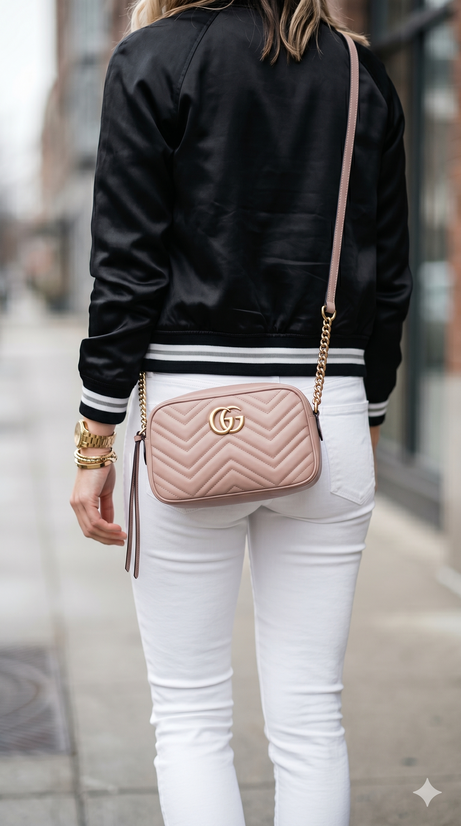 Visuel mode, bomber et sac